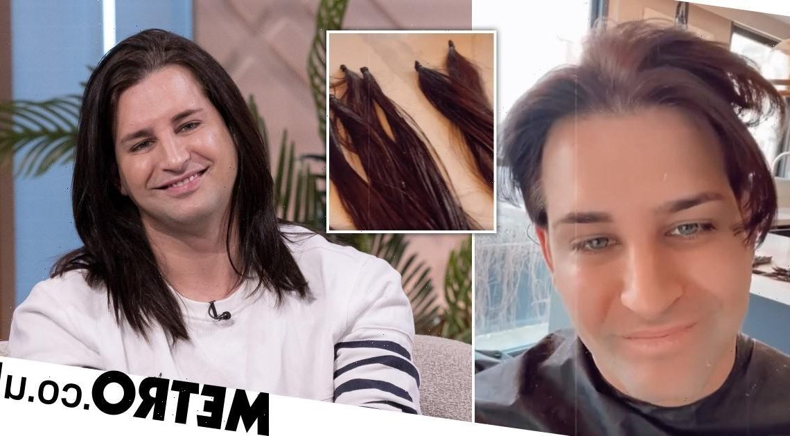 Ollie Locke cuts his long hair and donates it to little girl with cancer