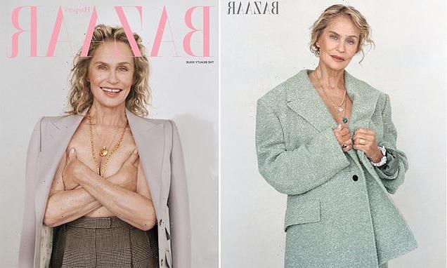 Supermodel Lauren Hutton, 78, poses topless for Harper&apos;s Bazaar