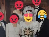 My mum’s mother-in-law AND sister-in-law wore white to her wedding – it was out of spite as well