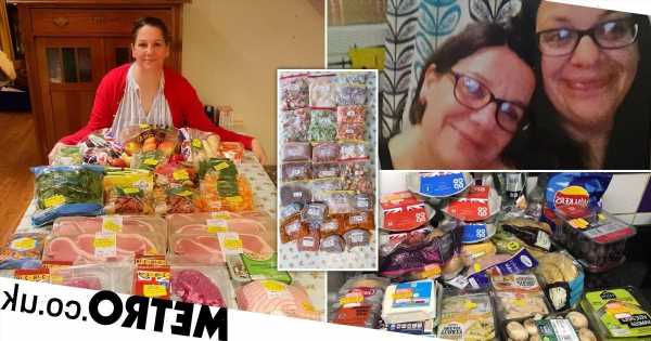 Savvy sisters save £500 a month by yellow-sticker shopping and batch-cooking