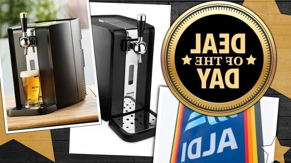 DEAL OF THE DAY: Aldi is selling a beer draft machine that’s 42% cheaper than others