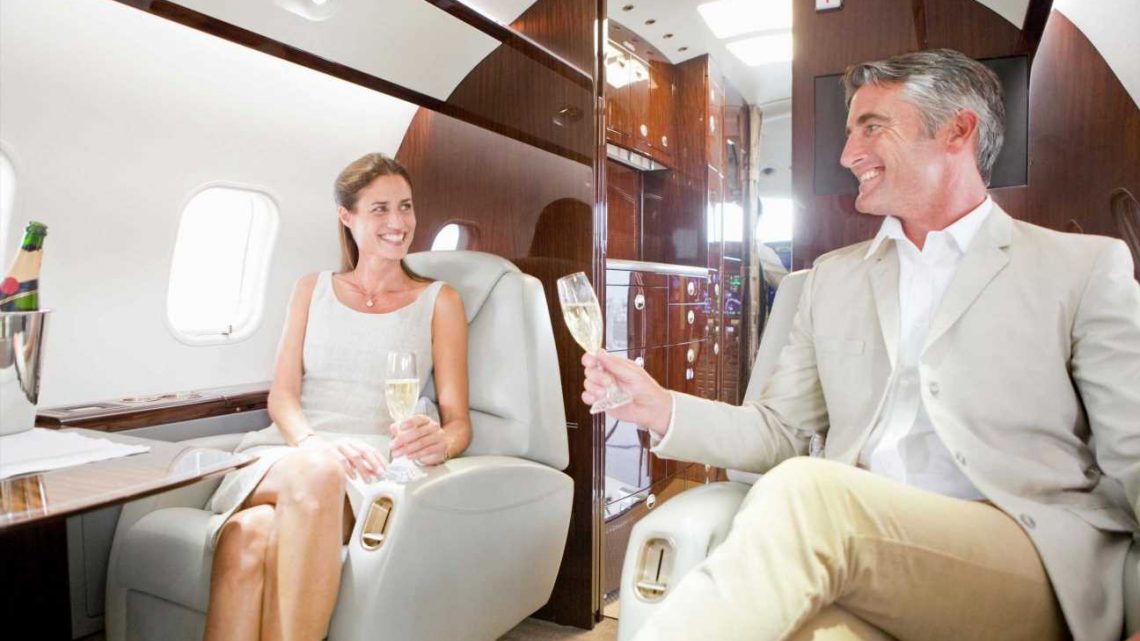 How flying by private jet could be CHEAPER than your normal flight – with open bar and food service