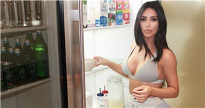 Inside Kim Kardashian’s huge walk-in fridge as fans brand her ‘wasteful’