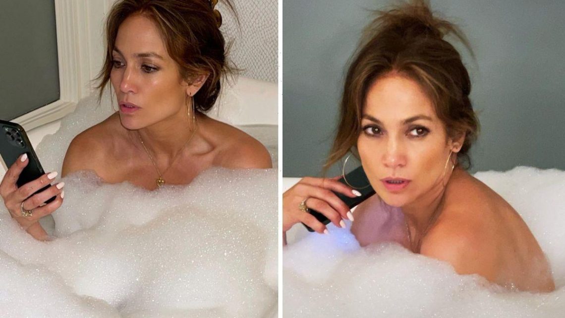 Jennifer Lopez, 52, speaks of ‘happiness’ as she strips off in bath before MTV Awards