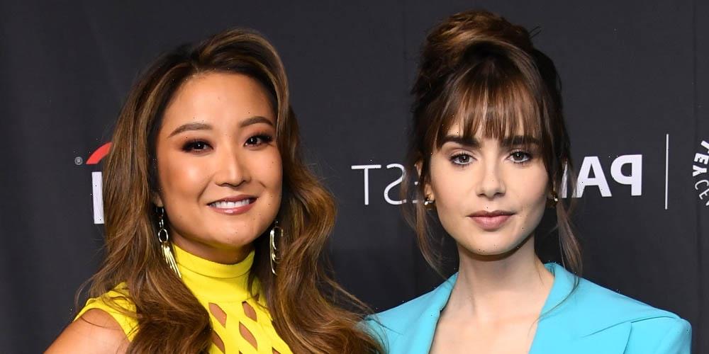 Lily Collins & Ashley Park Reunite to Film ‘Emily in Paris’ Season 3 – See the Post!