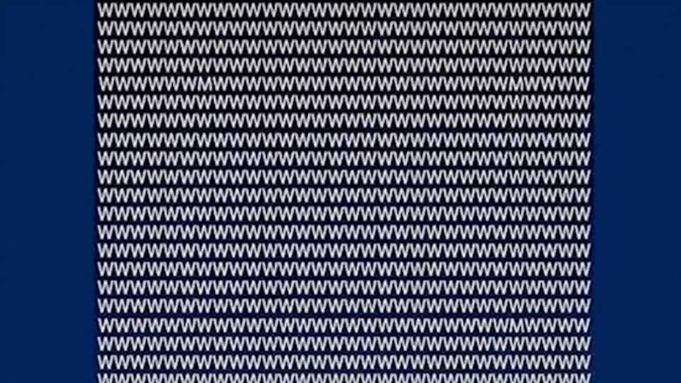 You could be a record holder if you can spot the hidden letter in this optical illusion – only 1% of people can | The Sun