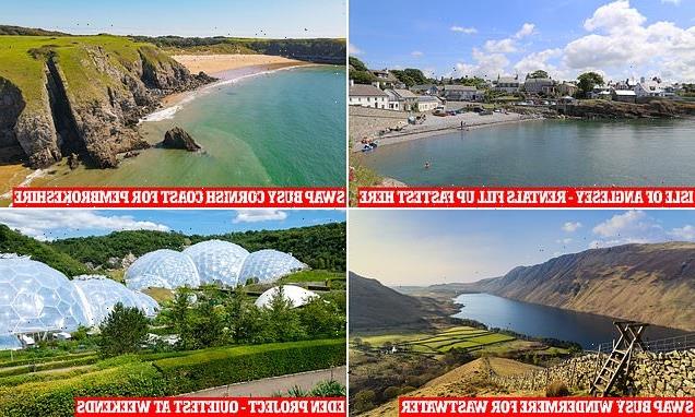 The top 30 places in the UK where holiday rentals fill up quickest