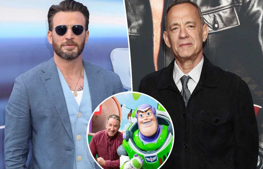 Tom Hanks questions Chris Evans replacing Tim Allen as Buzz Lightyear