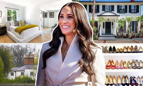 Meghan Markle’s former homes are nothing like £11m house with Prince Harry – photos