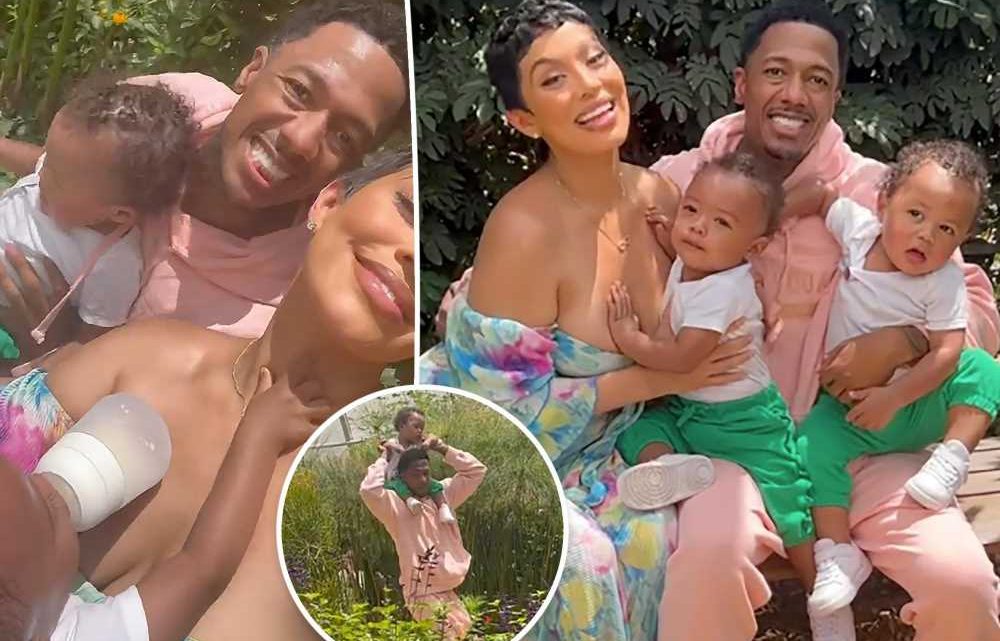 Nick Cannon, Abby De La Rosa take twins to ‘magical’ butterfly habitat
