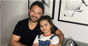 Ryan Thomas’ daughter visited by younger brother on Waterloo Road set after landing role