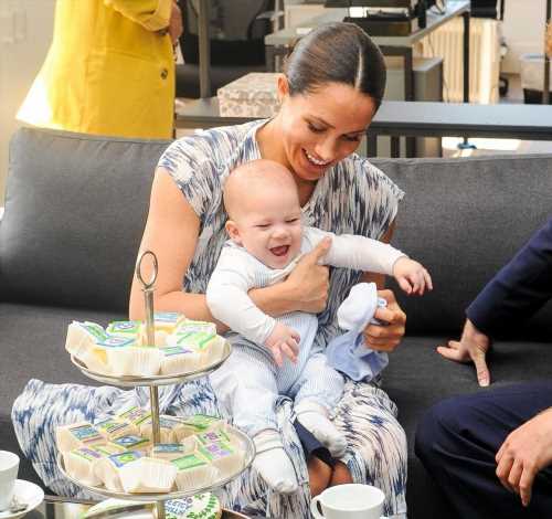 That fire in Archie’s South African nursery?  It was just smoke, palace aides claim