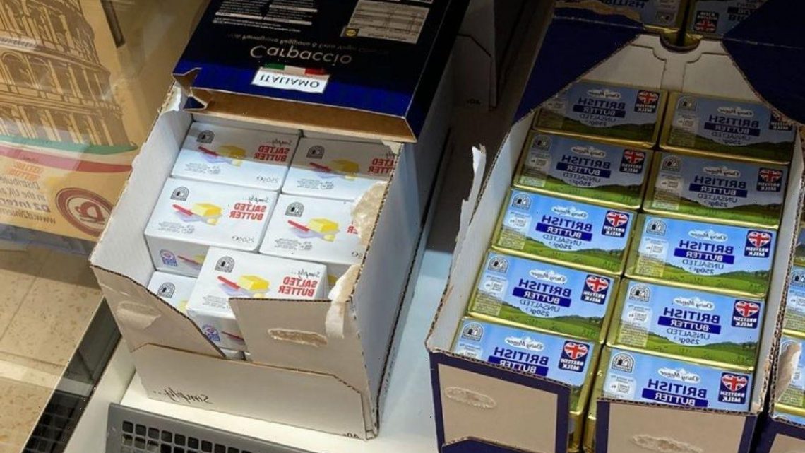 Aldi, Tesco and Sainsbury’s customers slam price of own-brand butter