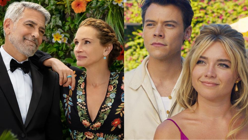 George Clooney, Julia Roberts’ ‘Ticket to Paradise,’ Harry Styles, Florence Pugh’s ‘Don’t Worry Darling’ Battle At U.K. Box Office