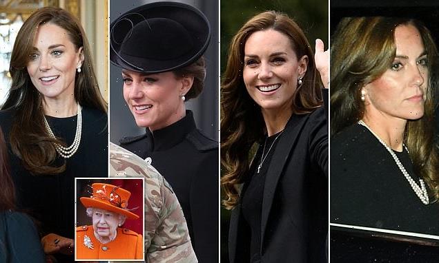 Kate&apos;s continued tribute to the Queen