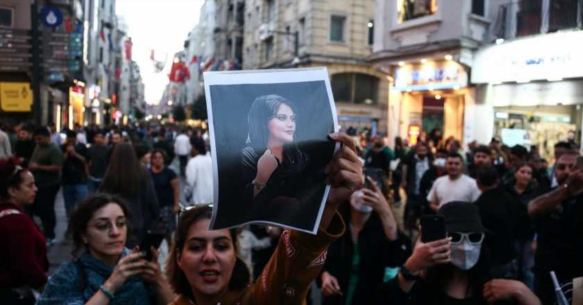 Women in Iran are burning their headscarves in protest against the regime’s restrictive laws