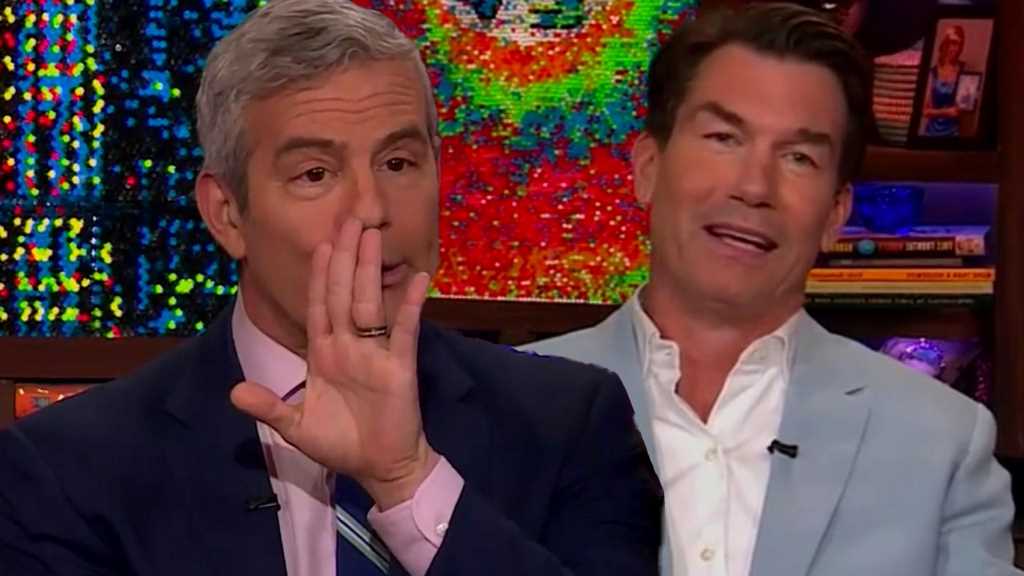 Andy Cohen Awkwardly Tells Jerry O'Connell He's 'Carrying' The Talk on WWHL