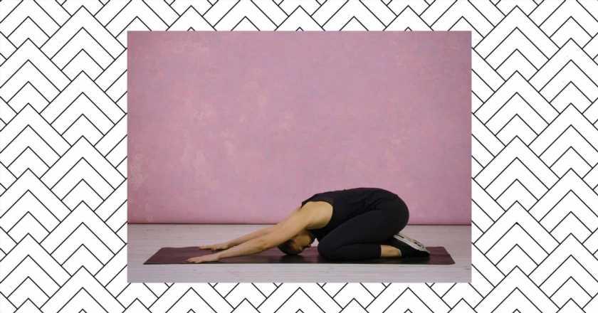 Child's pose is great for stress relief (so here's how to do it)