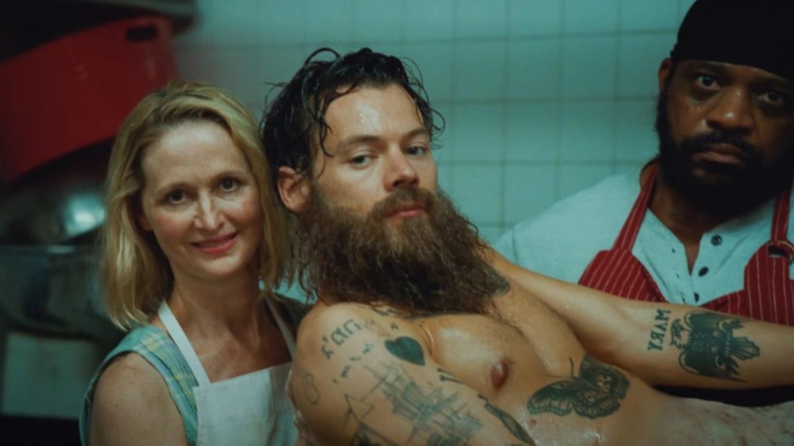 Harry Styles is a Bearded Squid In ‘Music For a Sushi Restaurant’ Music Video – Watch Now!