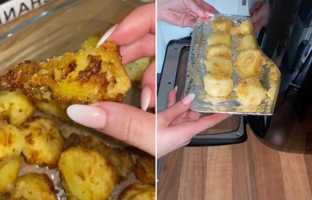 How to make the perfect roast potatoes in the Air Fryer and the secrets ingredients that are essential | The Sun