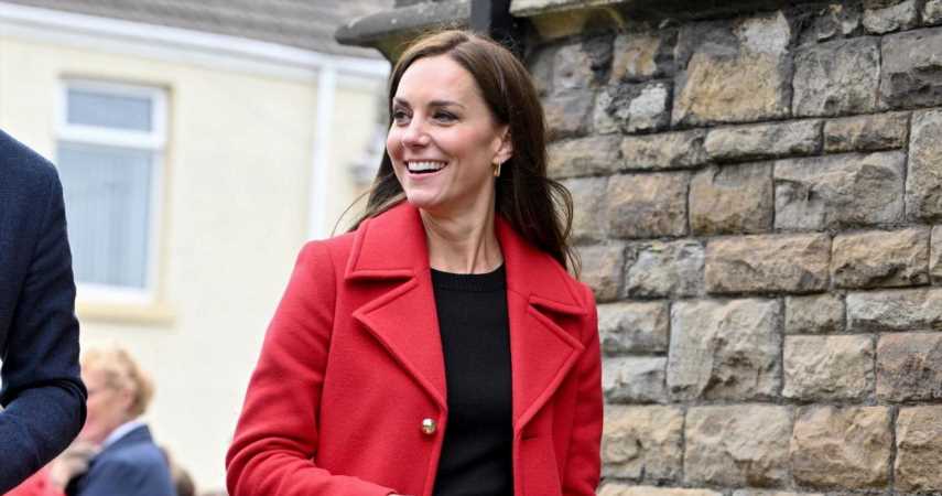 Kate Middleton Honors Princess Diana In L.K. Bennett Spencer Coat Costs $1,080