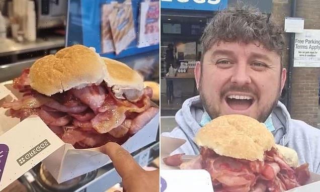 UK father believes he ordered &apos;biggest bacon butty