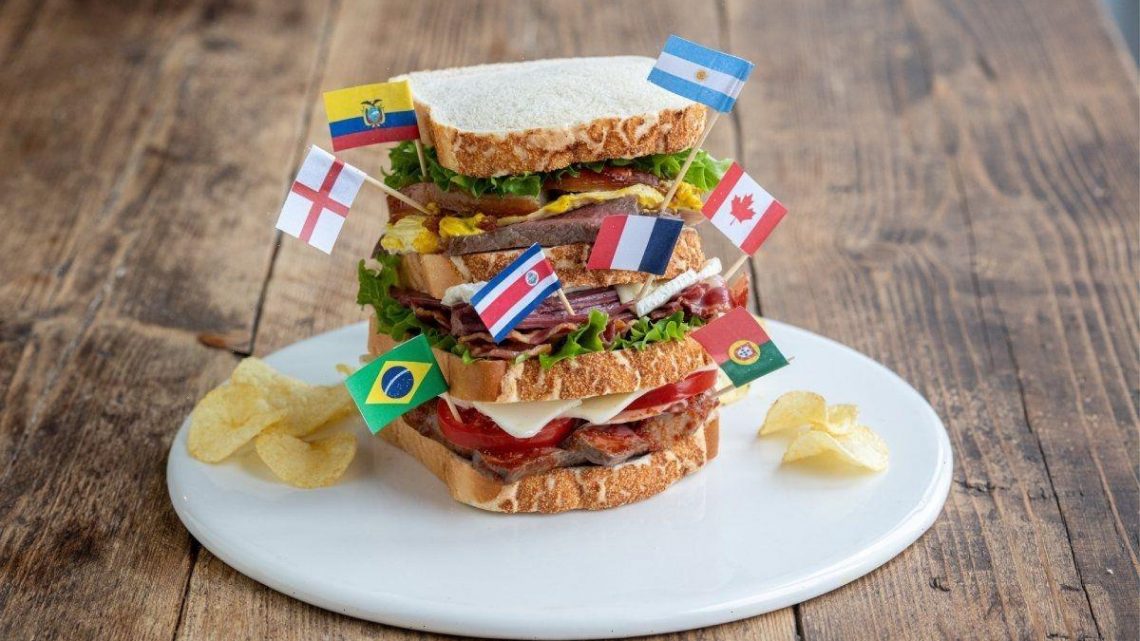 Huge World Cup-inspired sandwich features a delicacy from all 8 groups