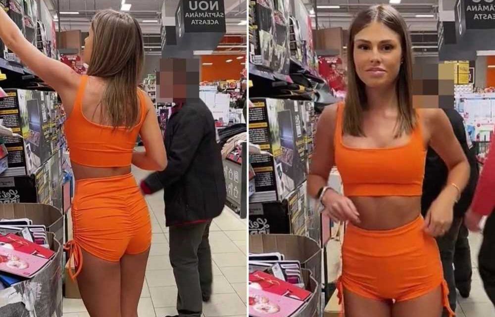 I wore a teeny outfit to the homeware shop and got so many rude looks – one woman almost kicked me out of the store | The Sun