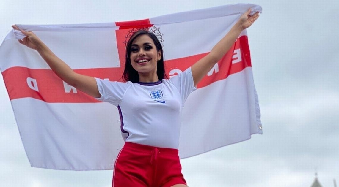 Miss England beauty backs Three Lions in World Cup – and has eye on Harry Kane
