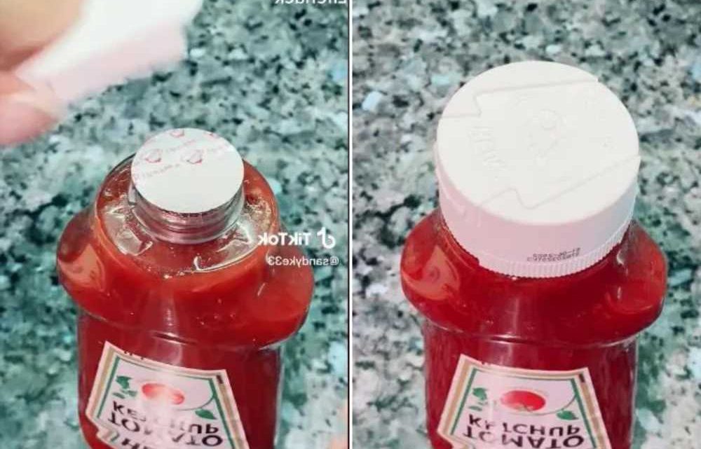 People are only just realising how to properly open a ketchup bottle… but its divided opinions | The Sun
