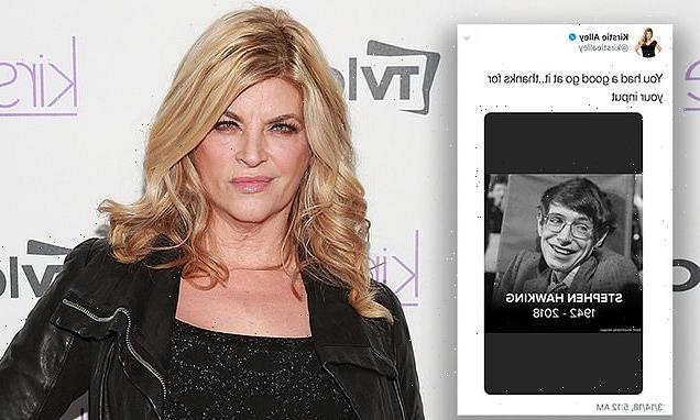Kirstie Alley&apos;s death leads people to share her prior condolence Tweet