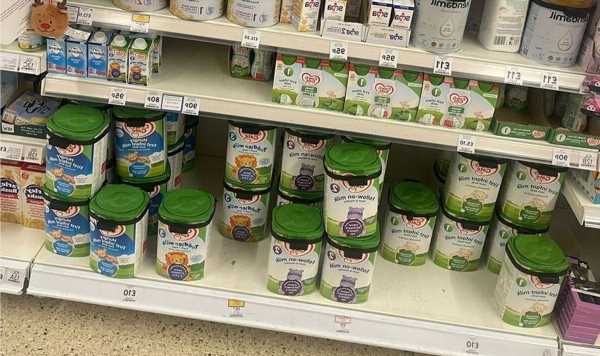 Security tags spotted on tins of baby milk amid cost of living crisis