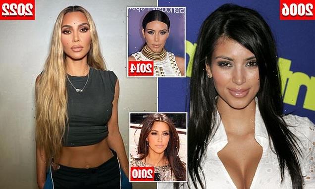 FEMAIL reveals just how much Kim Kardashian has transformed