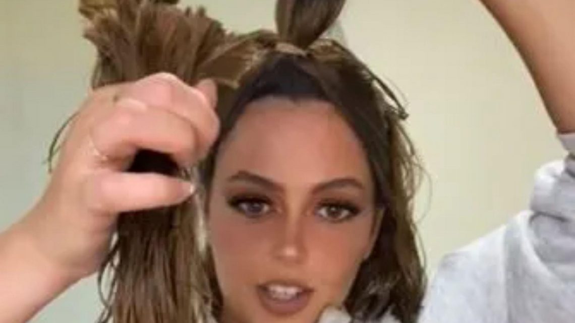 I tried the viral butterfly hair cut – it went very wrong but people say I look like Beyonce & Cheryl Tweedy | The Sun