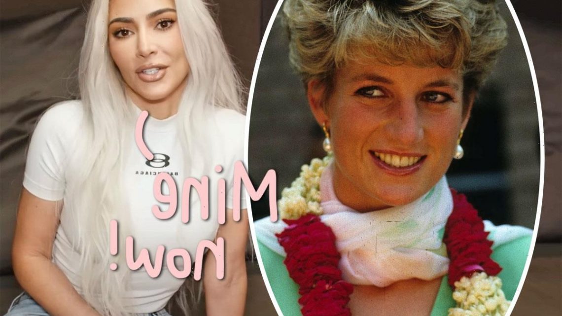 Kim Kardashian Now Owns Coveted Princess Diana Necklace! But Will She Ruin It Like Critics Claimed With Marilyn Monroe's Dress?!