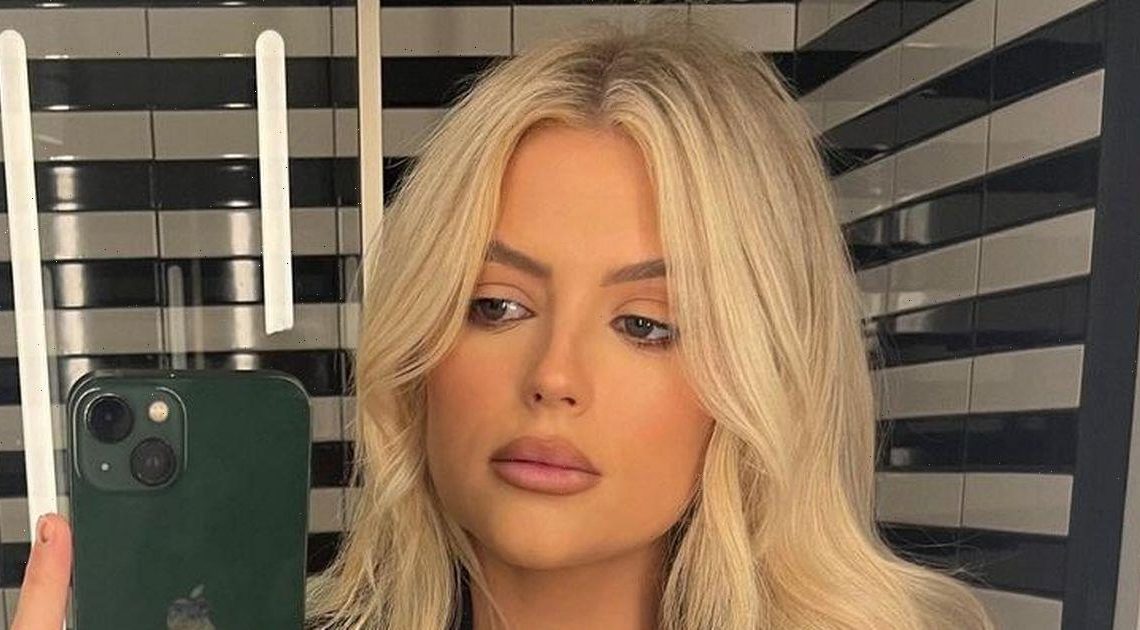 Lucy Fallon shows off blossoming bump after suffering painful ‘practice contractions’