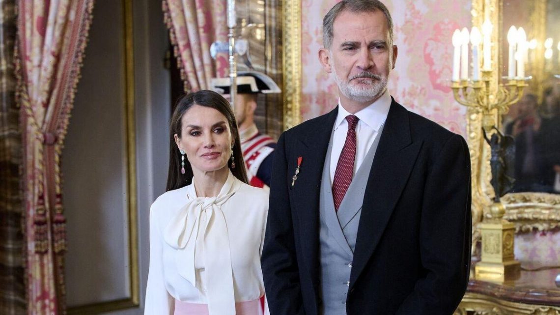 Queen Letizia dazzles in pink for glamorous day at the Palace