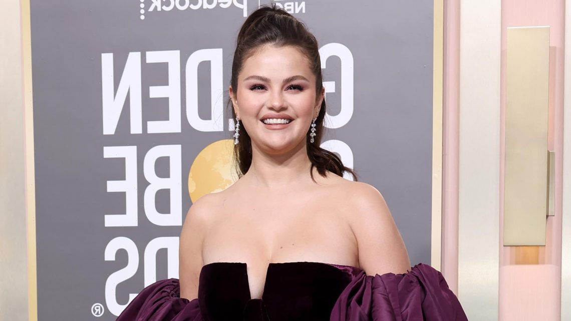Selena Gomez is All Smiles While Arriving for Golden Globes 2023