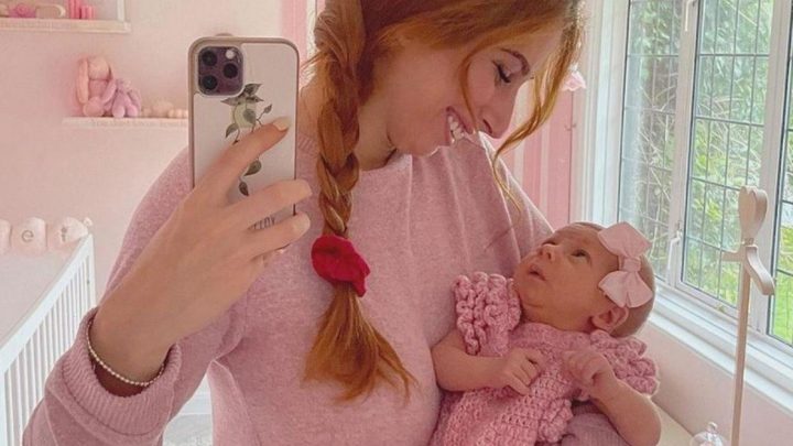 Stacey Solomon’s dramatic home birth with Rose including hospital regret