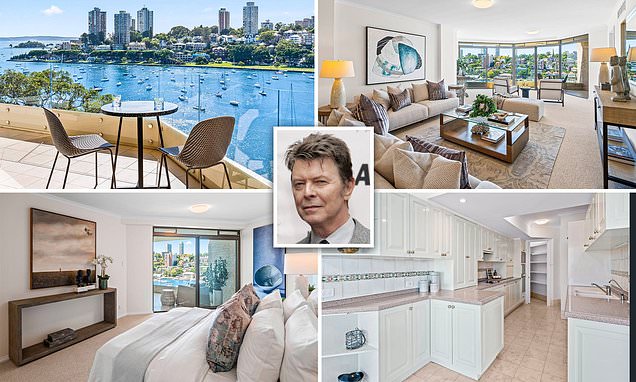 David Bowie&apos;s former Sydney flat sells for an eye-watering $8.8million