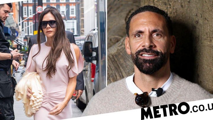 For some reason, Rio Ferdinand was asked about Victoria Beckham's eating habits