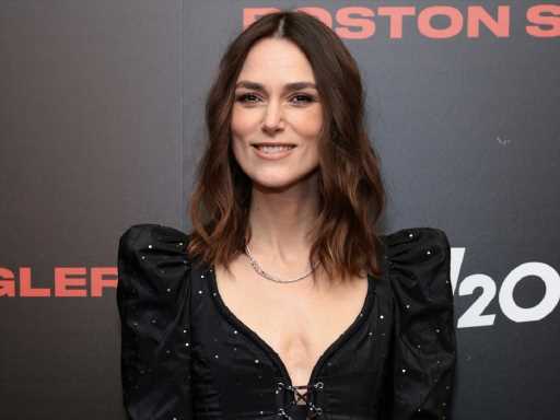 Keira Knightley Channeled Her Inner Gothic Princess in This Super-Rare Red Carpet Appearance