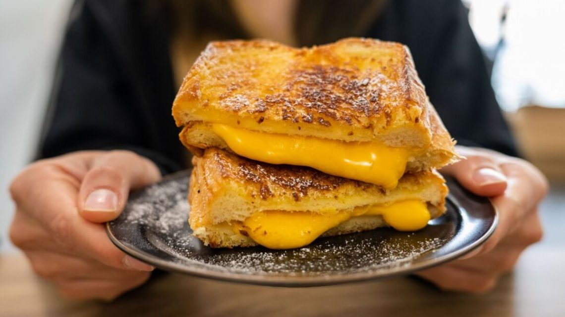 Make ‘perfectly crispy’ cheese toasties in five minutes – recipe