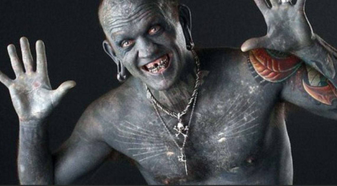 Meet most inked man on Earth for having outrageous amount of body art