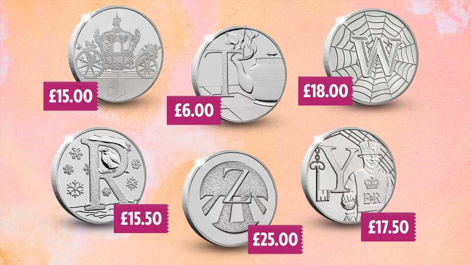 Most rare and valuable 10p coins including set worth 140 times its face value | The Sun
