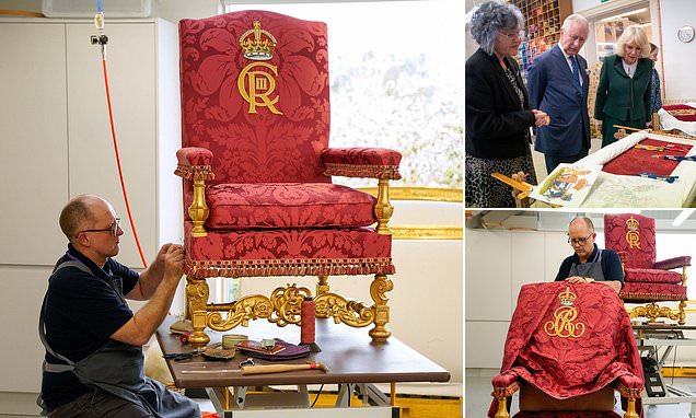 Charles will re-use chairs made for other Coronations