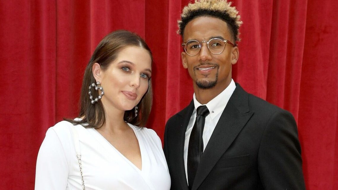 Helen Flanagan ‘back on’ with ex as she flashes engagement ring