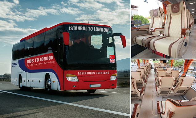 Revealed: The epic new £20k &apos;luxury&apos; bus trip from Istanbul to London