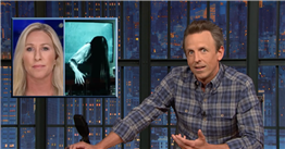 Seth Meyers Defends New York City From Marjorie Taylor Greene