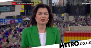 BBC airs another Eurovision blunder as reporter doesn't realise they're live